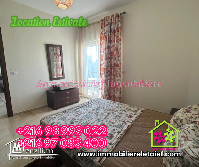 S2 au Bord de mer avec piscine à #chatt_meriem