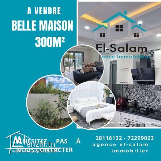 villa à dar allouch a prés de la plage sableuse