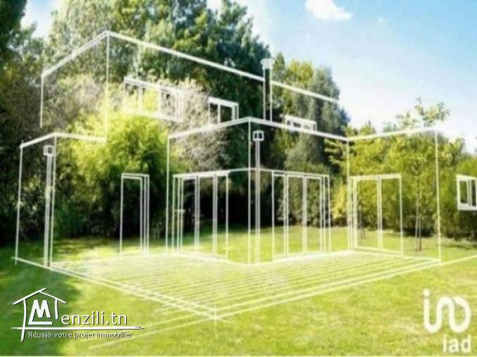 A vendre terrain 1491m² à Maamoura