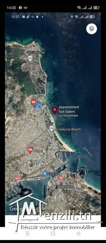 Appartement meublé à Bizerte sidi salem