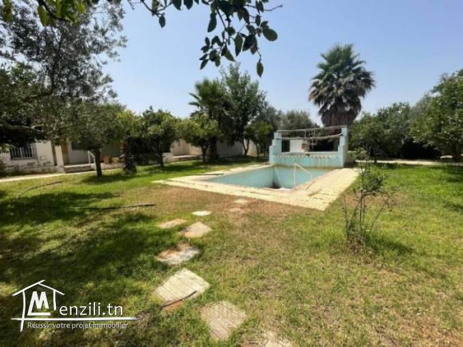 A louer Maison de compagne S2 à Nabeul