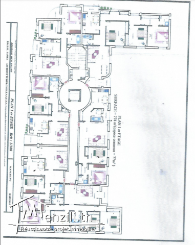 Terrain autorisé pour Immeuble R+2