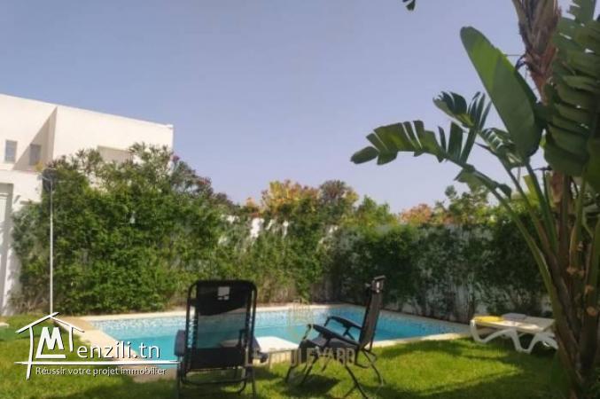 Villa duplex S4 avec piscine à Jinene l'andalous Hammamet