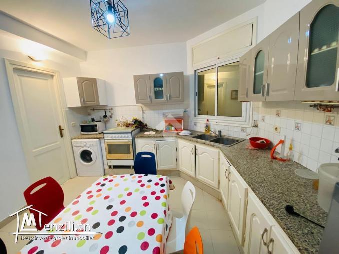 A_LOUER  Un étage de villa meublé situé à la nouvelle médina