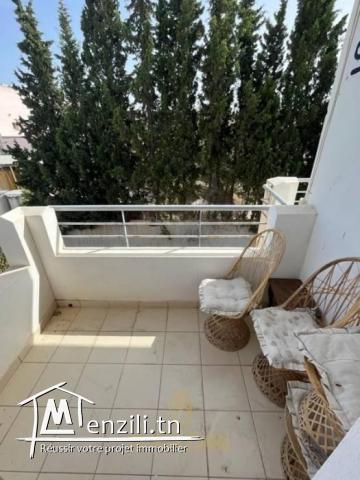 A louer Etage de villa S1 à Yasmine Hammamet