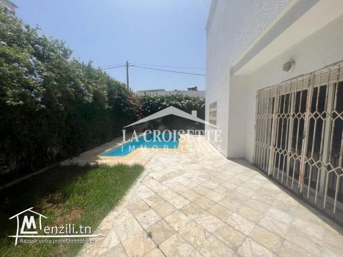 Villa s+4 avec piscine à Gammarth MVL1405