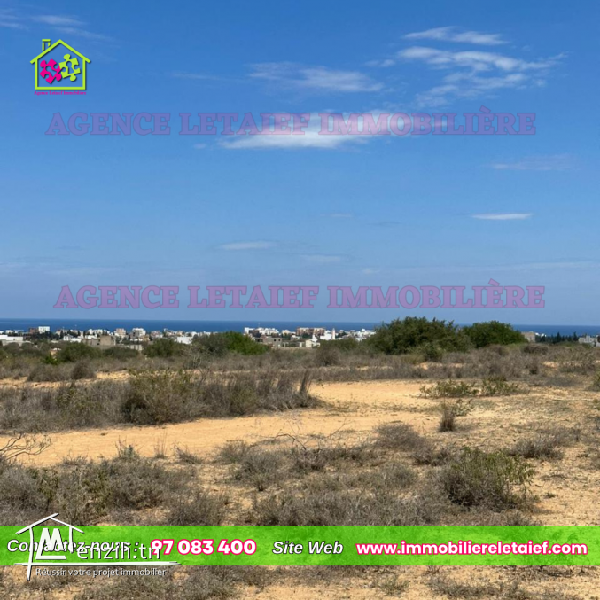 Terrain de 1312m ²a Foukaia Chatt Meriem110.000DT