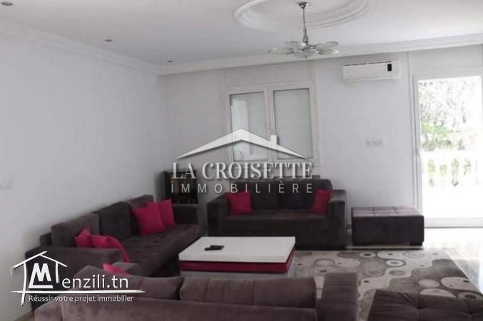Appartement s+4 meublé à la Marsa ZEL0285