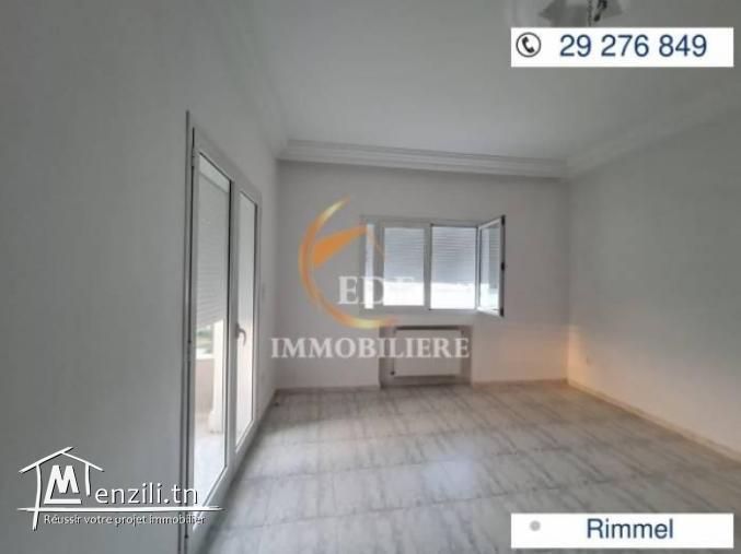 Ref 1611    Grand  Appartement  s2 à Rimmel  bizerte