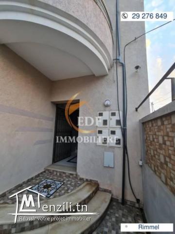 Ref 1611    Grand  Appartement  s2 à Rimmel  bizerte