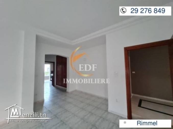 Ref 1611    Grand  Appartement  s2 à Rimmel  bizerte