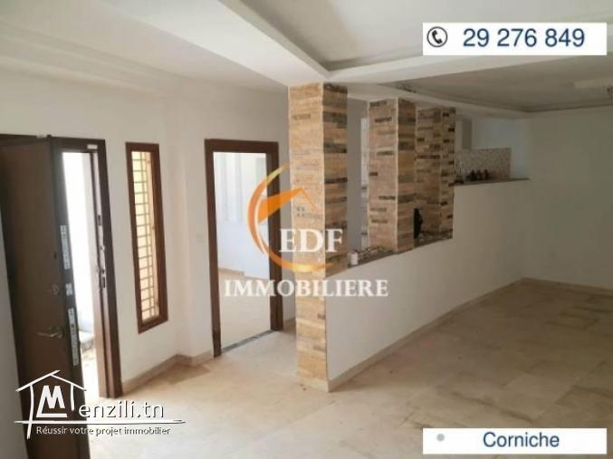 Réf 1708   étage S2    Corniche Route Panoramique .