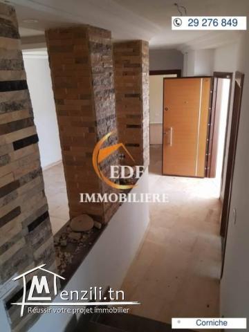 Réf 1708   étage S2    Corniche Route Panoramique .