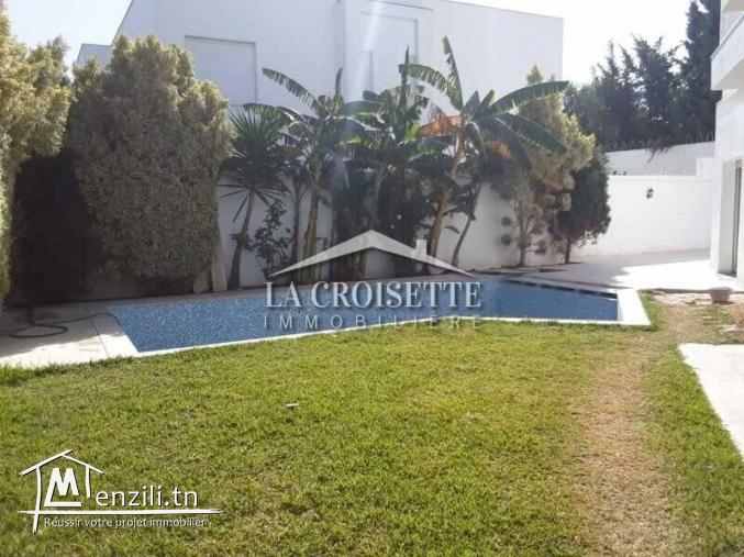 Villa s+4 avec piscine à Gammarth MVL0467