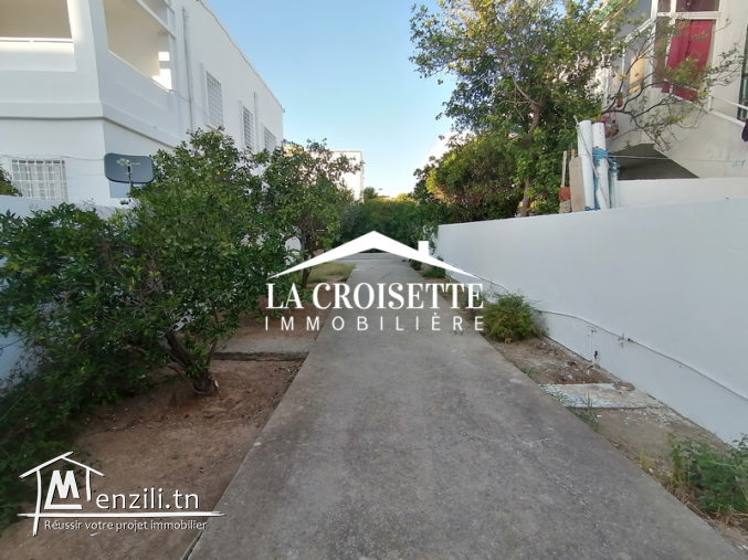 Etage de villa s+5 avec jardin à la marsa MEL0452