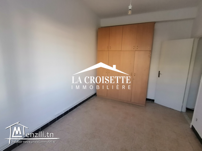 Etage de villa s+5 avec jardin à la marsa MEL0452