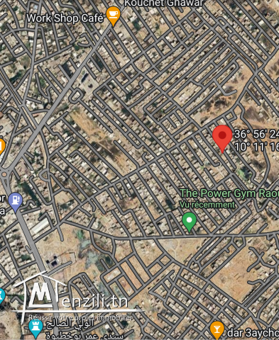 TERRAIN A RAOUED TITRE FONCIER