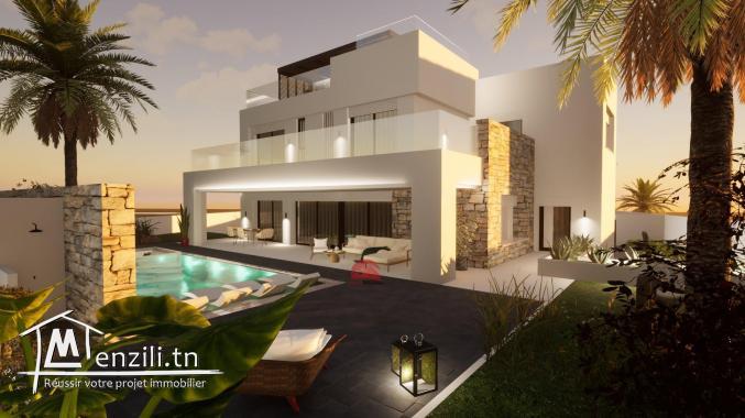 ENTE VILLA HAUT DE GAMME À DJERBA MEZRAYA - RÉF V630
