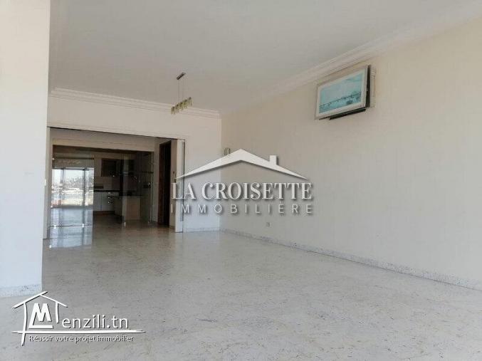 Appartement s+3 vue sur mer à la marsa MAL2981