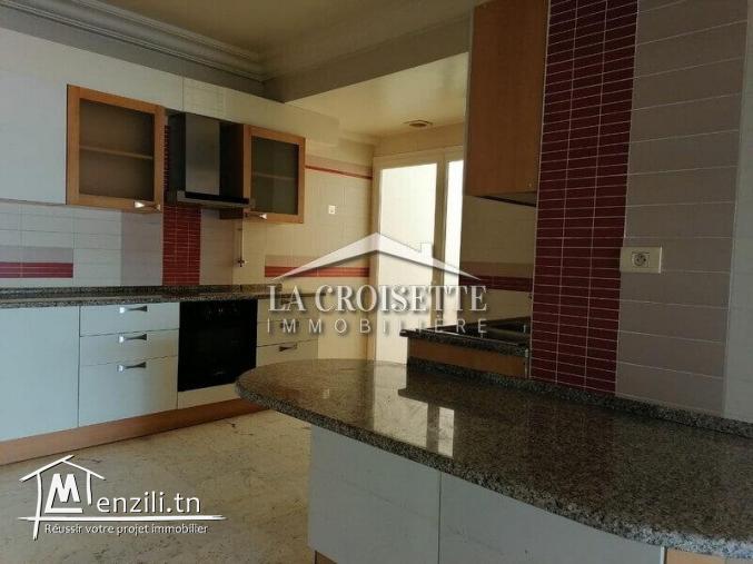 Appartement s+3 vue sur mer à la marsa MAL2981