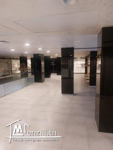A louer local commercial RDC + Mezzanine à Nabeul
