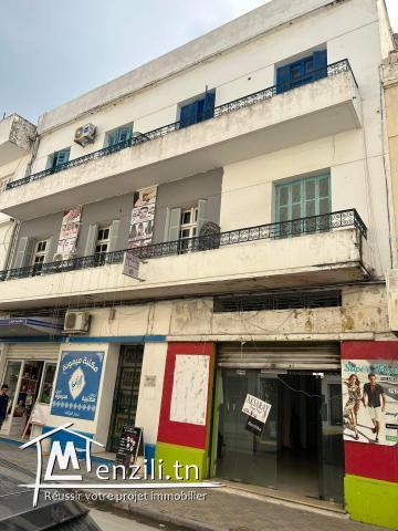 محل تجاري للكراء 275 متر مربع قلب مدينة بنزرت