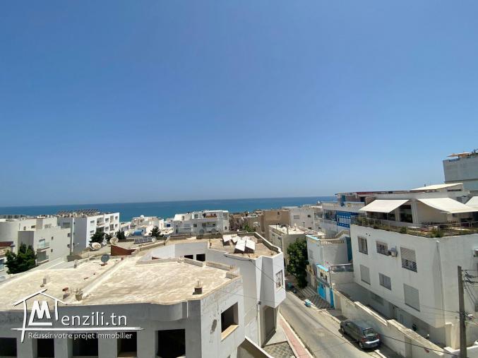 A louer un appartement S2 vue mer à La Marsa