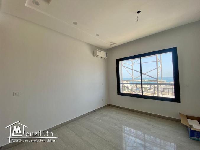 A louer un appartement S2 vue mer à La Marsa
