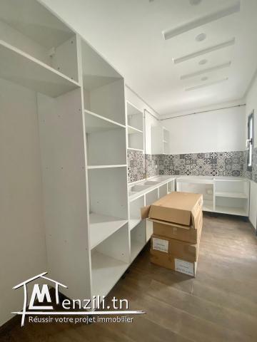 A louer un appartement S2 vue mer à La Marsa