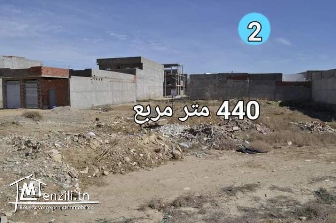 للبيع ارض في المنصورة القيروان