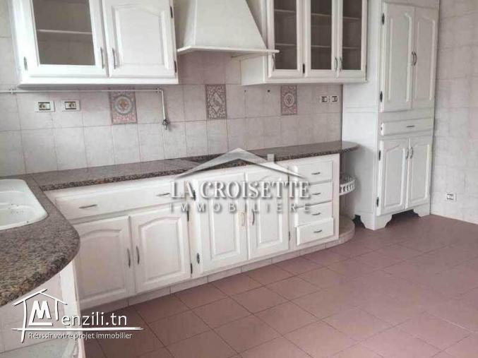 Etage de villa s+3 à la marsa MAL0607