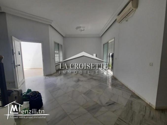 Duplex s+3 vue sur mer à carthage MVL1404