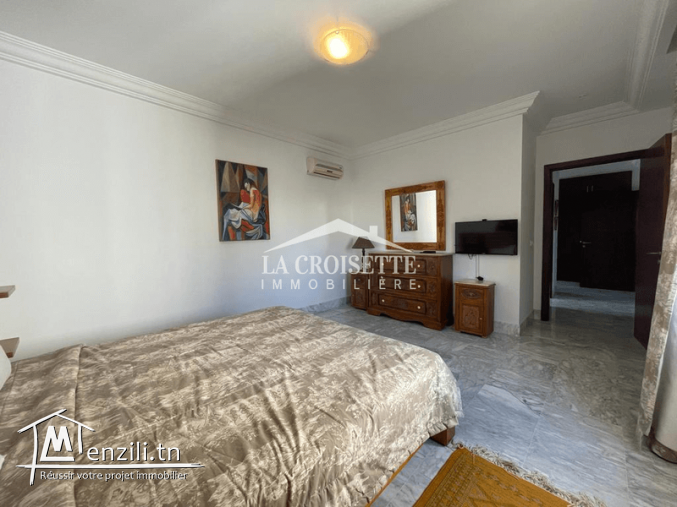 Appartement s+2 meublé à ain zaghouan nord MAL3747