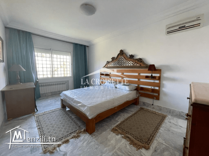 Appartement s+2 meublé à ain zaghouan nord MAL3747