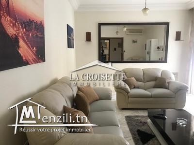Appartement s+2 meublé à ain zaghouan nord ZAL1317