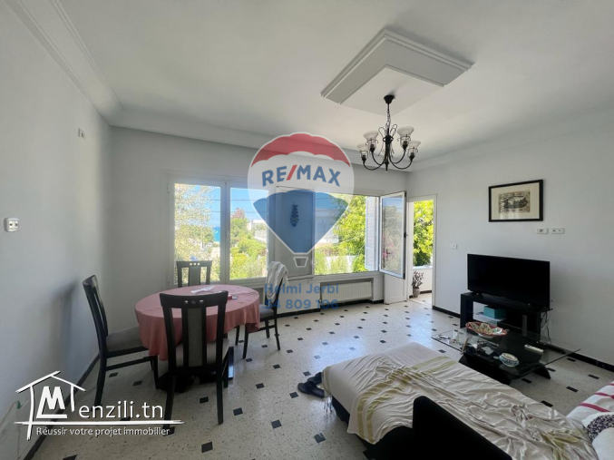 S3 meublé et vue mer à La Marsa plage à louer