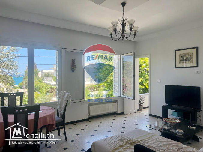 S3 meublé et vue mer à La Marsa plage à louer