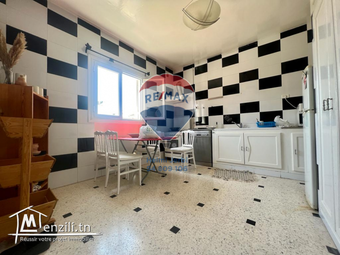 S3 meublé et vue mer à La Marsa plage à louer