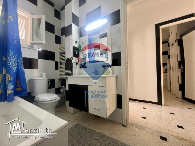 S3 meublé et vue mer à La Marsa plage à louer