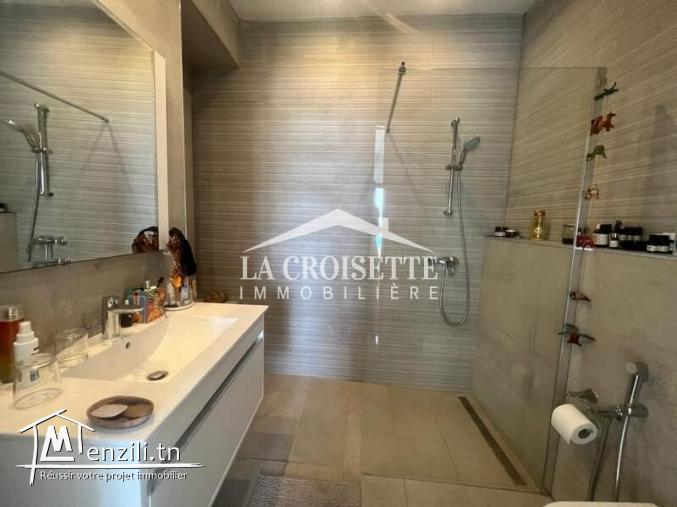 Appartement s+3 vue sur mer à la marsa MAL0411