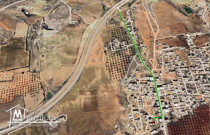 Terrain à vendre Mnihla Ariana 120m2