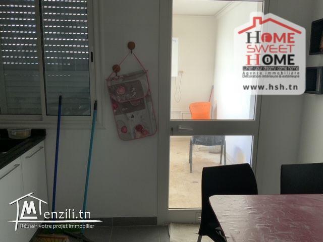 Appart S+1 Mouna à Louer aux Jardins de Carthage