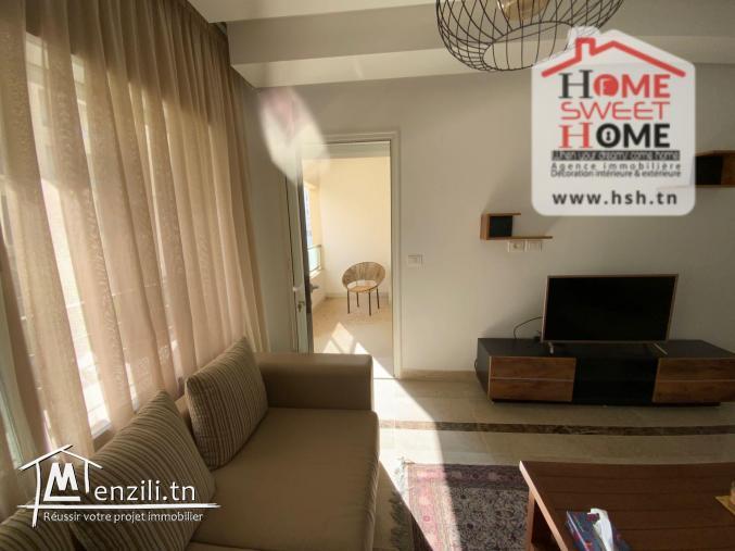 Appart S+1 Mouna à Louer aux Jardins de Carthage