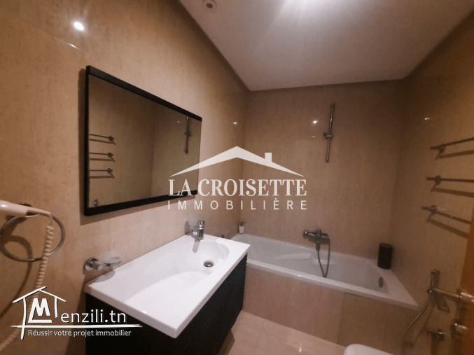 Appartement s+2 meublé à ain zaghouan nord mal0343