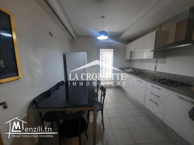 Appartement s+2 meublé à ain zaghouan nord mal0343