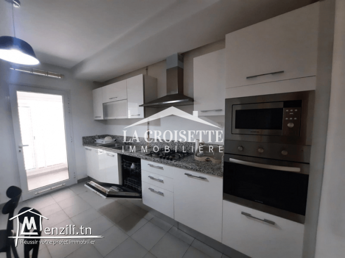 Appartement s+2 meublé à ain zaghouan nord mal0343