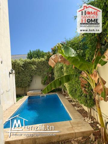 Villa Farawla à Vendre à La Marsa Ville