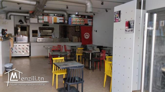 A vendre fond de commerce restaurant, pizzeria, café - lac 2