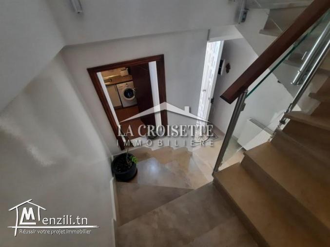 Triplex s+1 meublé à la marsa MTRL0016