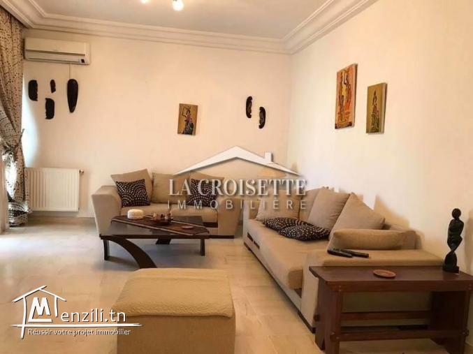 Appartement s+2 meublé à la marsa MAL0858